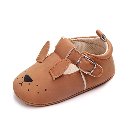Timatego Baby Boys Girls Shoes Moccasins Cartoon Slippers Infant Toddler First Walker Crib Shoes