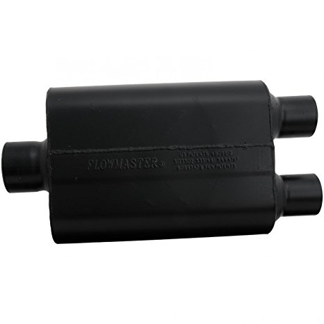 Flowmaster 9430452 Super 44 Muffler - 3.00 Center IN / 2.50 Dual OUT - Aggressive Sound