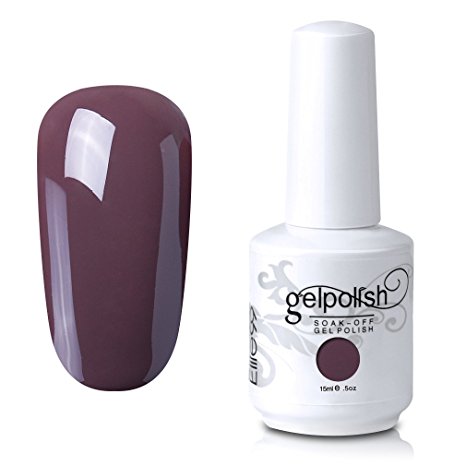 Elite99 Soak-Off UV LED Gel Polish Nail Art Manicure Lacquer 213 Rosy Brown 15ml