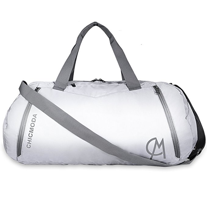 CHICMODA Travel Duffle Bag Foldable Gym Bag Large Capacity Portable Luggage Bag