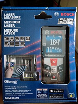 Bosch GLM 50 CX 165 Ft. Laser Measure