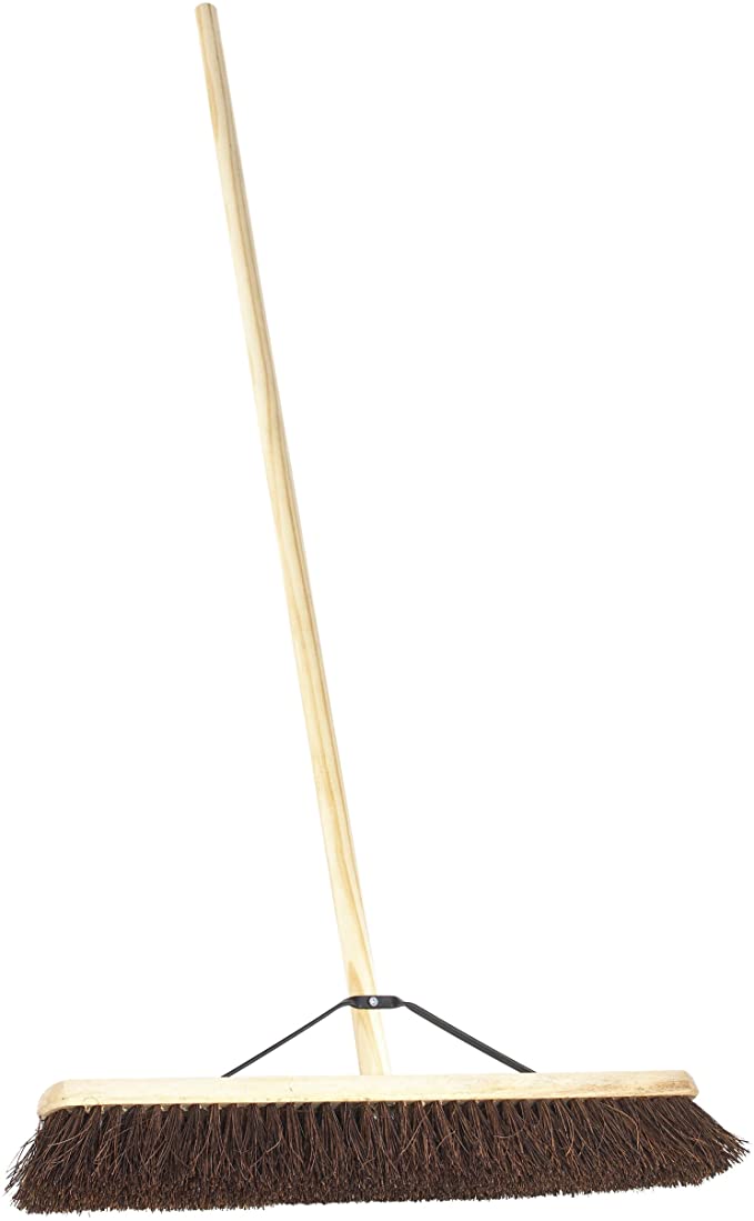 Harris Victory PA25524H 24-inch Bassine Platform Broom with Handle and Stay