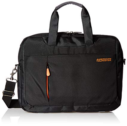 American Tourister Activair Polyester 13 Ltrs Black Laptop Bag (56T (0) 09 008)