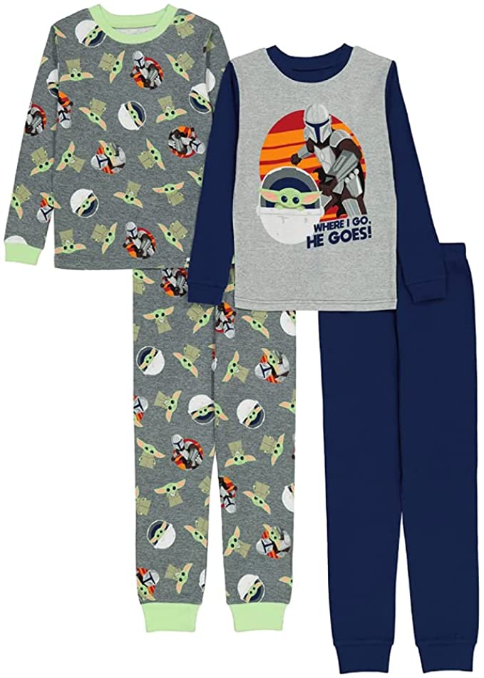 STAR WARS Boys' Snug Fit Cotton Pajamas