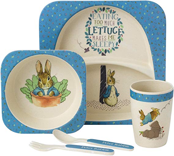 Beatrix Potter A27754 Peter Rabbit Organic Dinner Set