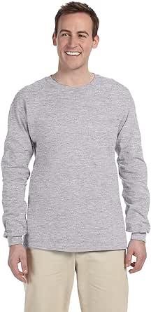 Gildan Men's Ultra Cotton Long Sleeve T-Shirt, Style G2400