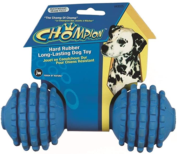 JW Chompion Dog Chew Toy Heavyweight Assorted Colors