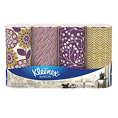 Kleenex Perfect Fit, 50 Count, (4 pack) - Packaging May Vary(Assorted color and style boxes) by Kleenex