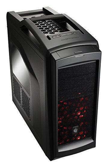 CM Storm Scout 2 Advanced - Gaming Mid Tower Computer Case with Carrying Handles, Black