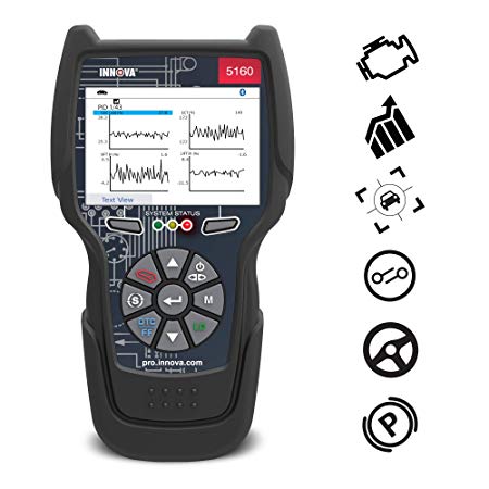 Innova 5160 Pro CarScan Code Reader / Scan Tool with Network Scan, Steering Angle Reset & Electronic Parking Brake Assist