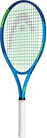 HEAD Ti. Conquest Tennis Racket - Pre-Strung Head Light Balance 27 Inch Racquet - 4 1/4 in Grip