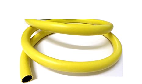 MN Reinforced Garden hose. Watering pipe. 12mm ID. BS3746. Yellow. 3 Metre length.