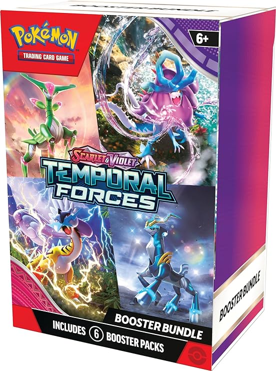 POKEMON TCG: SCARLET AND VIOLET: TEMPORAL FORCES: BOOSTER BUNDLE