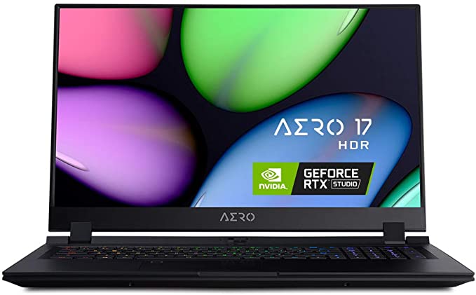 [2020] Gigabyte AERO 17 HDR YB, 17.3" Extreme Performance Laptop, 4K UHD IPS HDR Display w/ 100% Adobe RGB, GeForce RTX 2080 SUPER MAX-Q, i9-10980HK, 32GB DDR4, 512GB NVMe SSD, Up to 8-hr Battery Life