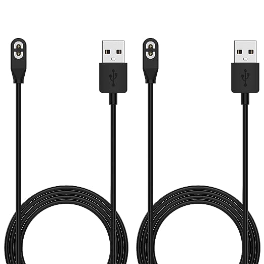 AWINNER 2 Pack Compatible for Shokz Charging Cable,Magnetic USB Charger Cord Compatible for Aftershokz Aeropex AS800,Shokz OpenRun Pro,OpenRun,OpenRun Mini,OpenComm Bone Conduction Headphones