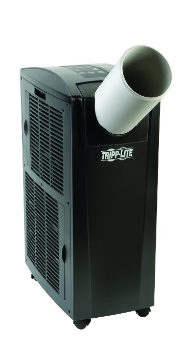 Tripp Lite Portable Cooling Unit Air Conditioner, Stand Alone Spot Air Cooler, AC, 12K BTU (3.5 kW), 120V, 5-15P Plug (SRCOOL12K)