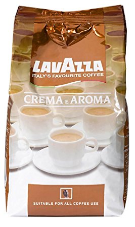 Lavazza Crema e Aroma - Coffee Beans, 2.2-Pound Bag - Pack of 2