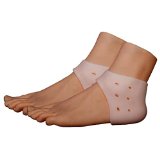 Plantar Fasciitis Shock Absorbing Silicone Gel Sleeve Breathable Protective Heel Air Support