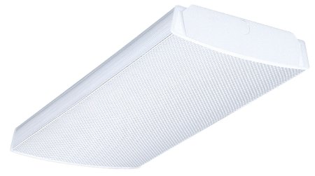 Lithonia Lighting LBL2 LP840 2-Feet 4000K LED Commercial Wraparound, White