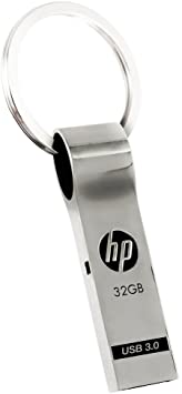 HP 32GB USB 3.0 Metal Key Ring Design Flash Drive