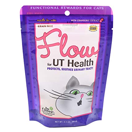 In Clover Flow Soft Chews for Daily Support for UT Health in Cats, Scientifically Formulated with Natural Ingredients for a Healthy Urinary Tract.