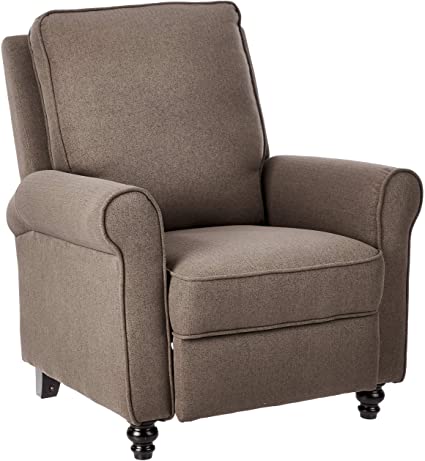 JC Home Arm Push recliner, one size, Brown