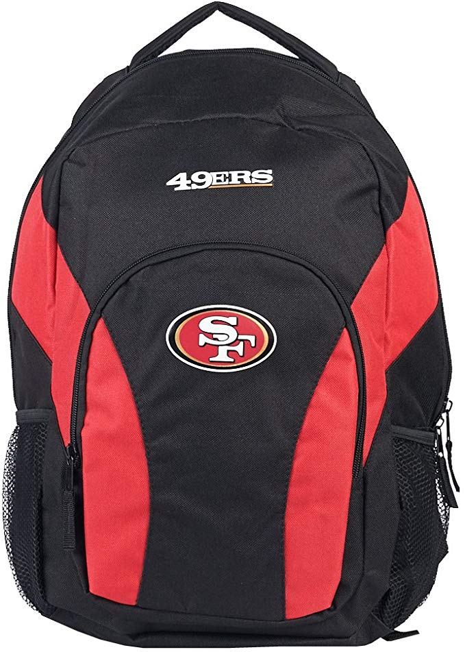 Officially Licensed NFL "Draft Day" Backpack, Multi Color, 18"