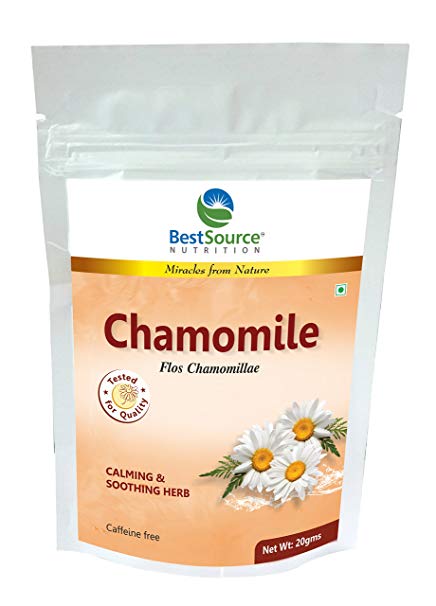 BestSource Nutrition Chamomile (Flos Chamomillae),Calming & Soothing Herb, 20gm …