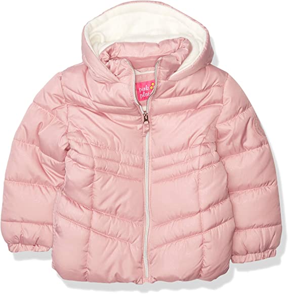 Pink Platinum Baby Girls' Puffer Jacket