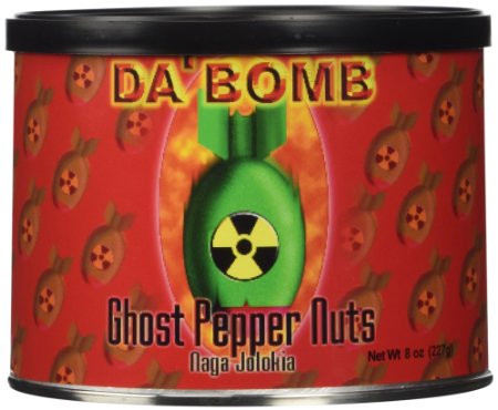 Da Bomb Ghost Pepper Nuts 8oz