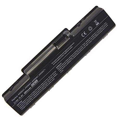 Exxact Parts Solutions Laptop Battery for Acer eMachines E525 D525 E625 E725 Aspire 4732Z 5332 5334 5516 5517 5532 5732Z 5734Z AS09A31 AS09A41 AS09A61 AS09A36 AS09A56 [Li-ion 10.8V 5200mAh 6 Cell]