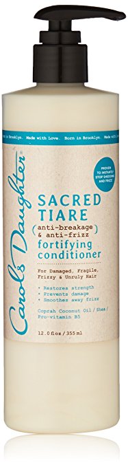 Carol's Daughter Sacred Tiare Anti-Breakage & Anti-Frizz Fortifying Conditioner, 12 Ounce