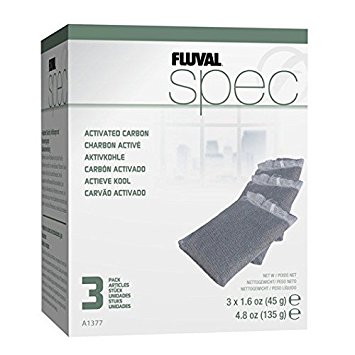 Fluval SPEC Carbon Filter Media - 3-Pack