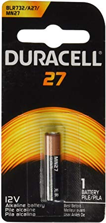 Duracell 52387 12V Keyless Battery