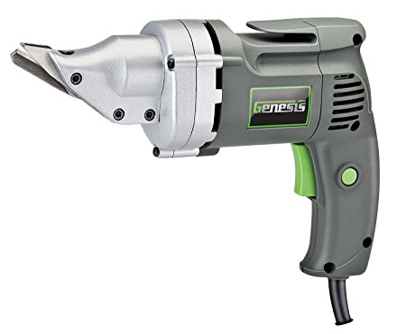 Genesis GES40 4.0 Amp Corded Swivel Head Variable Speed Metal Shear,