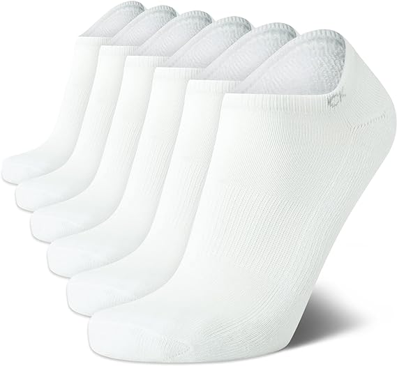 Calvin Klein Men’s Socks – No Show Low Cut Athletic Socks (6 Pack)