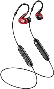 SENNHEISER In- Ear Audio Monitor, Red, Wireless (509173)