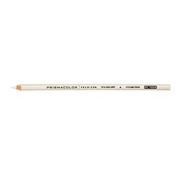 Prismacolor Premier Colored Pencil, Cool Grey 0% (3440)