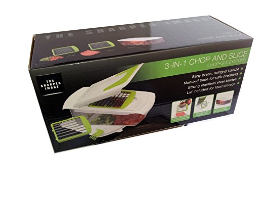 The Sharper Image 3 in 1 Chop and Slice and Store