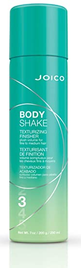 Joico Body Shake Texturizing Finisher | Long-Lasting Volume & Fullness | For Fine to Medium Hair