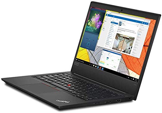 Oemgenuine Lenovo ThinkPad E495 Laptop Computer 14" FHD Display 1920x1080, AMD Ryzen 5 Pro 3500U Quad Core, 8GB RAM, 256GB SSD (PCIe-NVMe), W10P