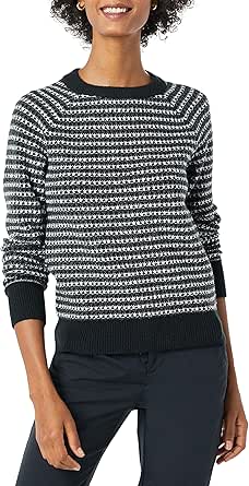 Amazon Essentials Women's Soft-Touch Crewneck Fair Isle Pattern Sweater