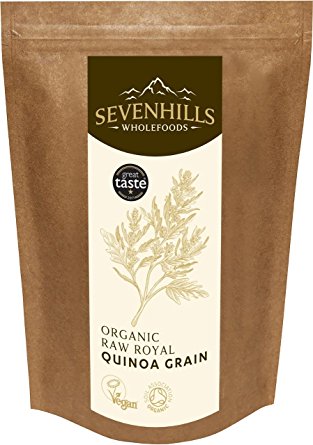 Sevenhills Wholefoods Organic Raw Royal Quinoa Grain 2kg