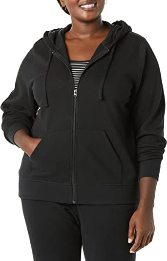 Amazon Essentials Womens French Terry Full-Zip Hoodie