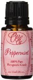Peppermint Oil by Ovvio Oils - Highest Grade and Purest Peppermint Essential Oil Found Anywhere No Candylike Fake Scent - Origin India - Holistic and Pure - Large 15 ml
