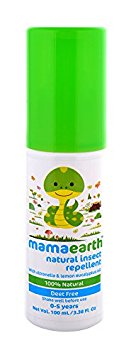 Mamaearth Natural Insect Repellent With Citronella & Lemon Eucalyptus Oil,100ml (0-5 Years)