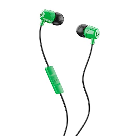 Skullcandy Jib Wired In-Earphone with Mic (Green/Black/Sunset) (S2DUY-L102)