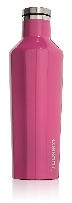 Corkcicle Canteen Thermos, 16 oz, Pink