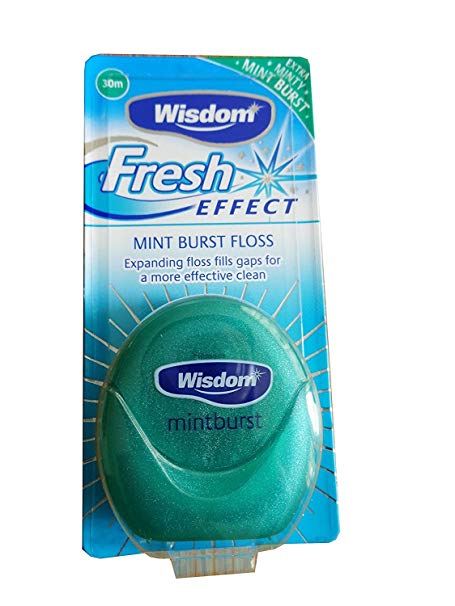 Wisdom Fresh Effect Floss 30 m - Pack of 6