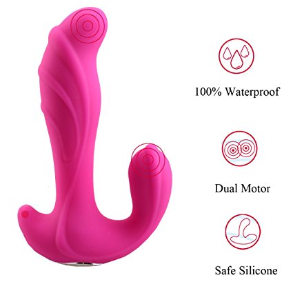 10 Speed Vibrator Stimulator Clitoral G Spot Vibrator Sex Toy for Women, Adult Massage Sex Toys (Pink)